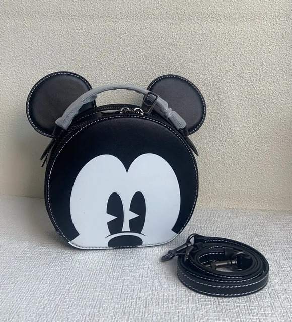 None? Handbags - Coach Mickey Mouse Round Cake Bun Crossbody Bag